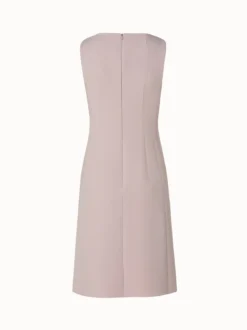 AKRIS Sleeveless Sheath Dress In Wool Stretch Double-Face -AKRIS Sales Store 669548