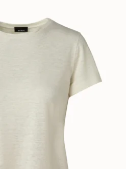 AKRIS Linen Jersey T-Shirt -AKRIS Sales Store 670255