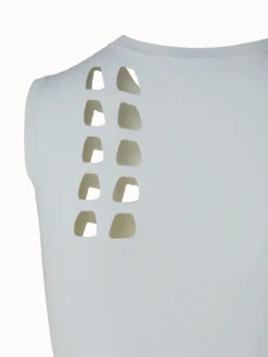 AKRIS Trapezoid Cutout Sleeveless Knit Pullover -AKRIS Sales Store 670393