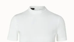 AKRIS Cotton Ribbed Jersey Top -AKRIS Sales Store 670669 scaled