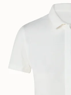 AKRIS Cotton Piqué Polo Shirt -AKRIS Sales Store 670995