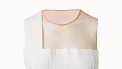 AKRIS Silk Georgette Plisse Dress -AKRIS Sales Store 673520 scaled