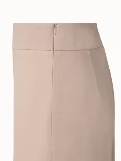 AKRIS Silk Georgette Wide Leg Pants With Front Leg Slits -AKRIS Sales Store 683710