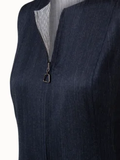 AKRIS Reversible Wool Double-Face Sheath Dress -AKRIS Sales Store 683952