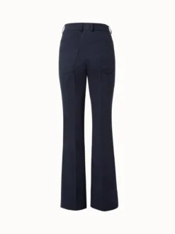 AKRIS Stretch Denim Boot Cut Pants -AKRIS Sales Store 684573