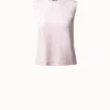 AKRIS Cotton Knit Tank Top
