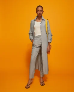 AKRIS Linen Jersey T-Shirt -AKRIS Sales Store 688549