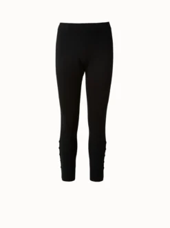 AKRIS Wool Silk Knit Legging