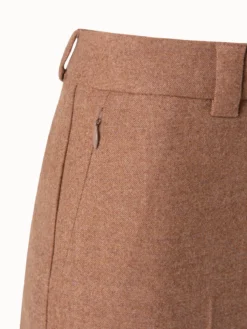 AKRIS Tapered Wool Stretch Flannel Pants -AKRIS Sales Store 697140