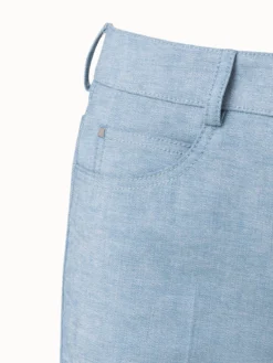 AKRIS Magda Pant In Cotton Denim Stretch -AKRIS Sales Store 697151