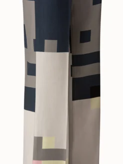 AKRIS Wool Double-Face Wide Pant With Novemberday Print -AKRIS Sales Store 697231