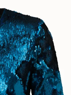 AKRIS Sequins Colorblock Gown -AKRIS Sales Store 697426