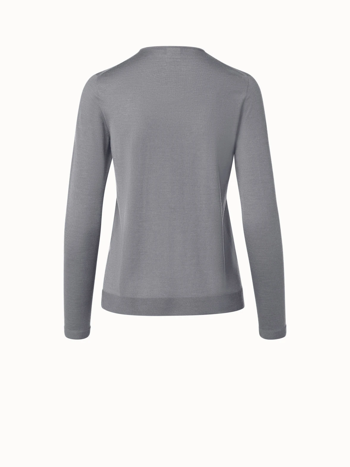 AKRIS Fine Gauge Cashmere Silk Pullover 2 AKRIS Fine Gauge Cashmere Silk Pullover - Image 2