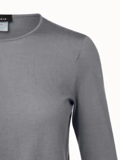 AKRIS Fine Gauge Cashmere Silk Pullover 6 AKRIS Fine Gauge Cashmere Silk Pullover -AKRIS Sales Store 700030
