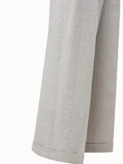 AKRIS Cropped Linen Crêpe Double Face Pants -AKRIS Sales Store 7102218290094353383 20210203 00025