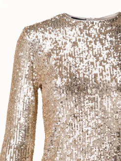 AKRIS Top In Sequins On Jersey -AKRIS Sales Store 716247