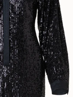 AKRIS Sequins Shirt Dress -AKRIS Sales Store 716584