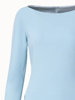 AKRIS Wool Stretch Double-Face A-Line Dress -AKRIS Sales Store 716591