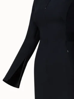 AKRIS Wool Double-Face Midi Dress -AKRIS Sales Store 716675