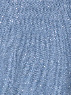 AKRIS Linen Blend Pullover With Fine Sequins -AKRIS Sales Store 716740