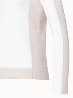 AKRIS Two-Tone Cashmere Pullover -AKRIS Sales Store 716804