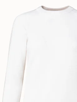 AKRIS Two-Tone Cashmere Pullover -AKRIS Sales Store 716805