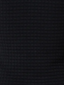 AKRIS Trapezoid Grid Wool Silk Stretch Jacquard Pullover -AKRIS Sales Store 716806