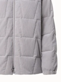 AKRIS Cotton Cashmere Corduroy Quilted Trapezoid Jacket -AKRIS Sales Store 717097