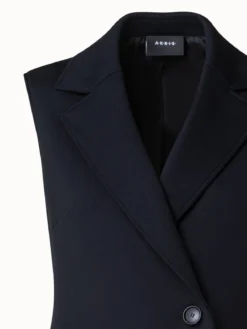 AKRIS Techno Neoprene Long Gilet -AKRIS Sales Store 717159