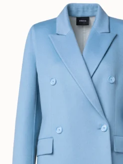 AKRIS Kosima Cashmere Double Breasted Coat -AKRIS Sales Store 717168