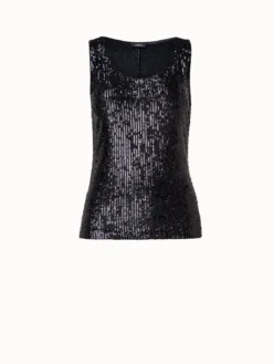 AKRIS Sequins Tank Top