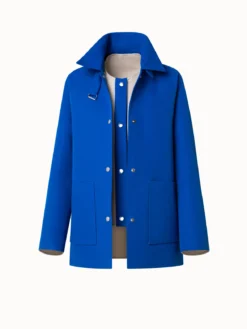 AKRIS Cotton Linen Double-Face Reversible 3-in-1 Jacket -AKRIS Sales Store 718093