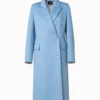 AKRIS Kosima Cashmere Double Breasted Coat