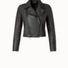AKRIS Lambskin Biker Jacket