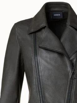 AKRIS Lambskin Biker Jacket -AKRIS Sales Store 719123