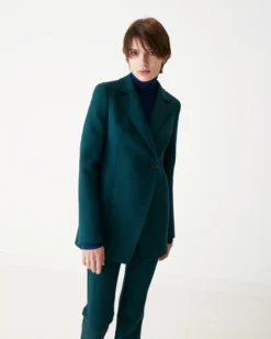 AKRIS Techno Neoprene Fitted Blazer Jacket -AKRIS Sales Store 731490