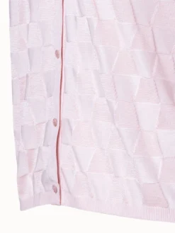 AKRIS Structured Trapezoid Silk Knit Cardigan -AKRIS Sales Store 734097