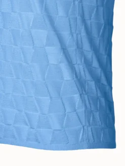 AKRIS Structured Trapezoid Silk Knit Top -AKRIS Sales Store 737189