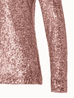 AKRIS Sequins On Jersey Blouse -AKRIS Sales Store 738130