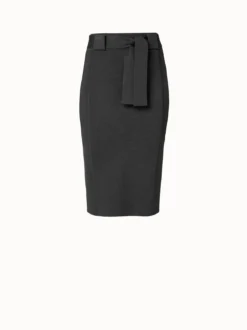 AKRIS Wool Silk Stretch Pencil Skirt