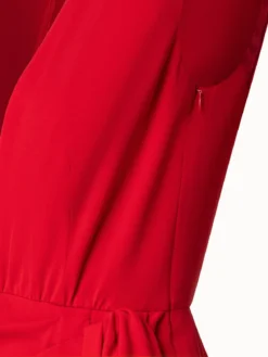 AKRIS Draped Silk Crêpe Dress -AKRIS Sales Store 739583