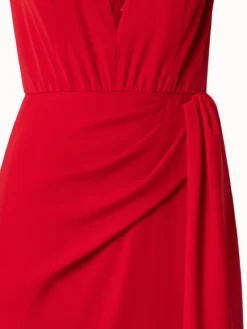 AKRIS Draped Silk Crêpe Dress -AKRIS Sales Store 739584