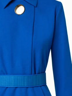 AKRIS Viscose Wool Jersey Dress With Horsehair Belt -AKRIS Sales Store 739597 ee07cb1d eded 413e bcc5 d4199961d06d