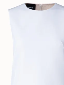 AKRIS Reversible Cotton Double-Face Sheath Dress -AKRIS Sales Store 740260