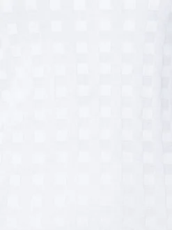 AKRIS Silk Cotton Square Jacquard Knit Pullover -AKRIS Sales Store 740403