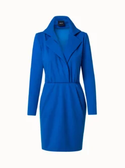 AKRIS Viscose Wool Jersey Dress With Horsehair Belt -AKRIS Sales Store 741308 b633769a 3caa 41ff b961 f6bef7427e66