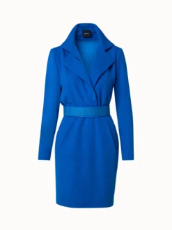 AKRIS Viscose Wool Jersey Dress With Horsehair Belt -AKRIS Sales Store 741309 a85a0775 7410 4ed8 8dda f921dc8778d9