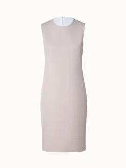 AKRIS Reversible Cotton Double-Face Sheath Dress -AKRIS Sales Store 741345