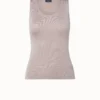 AKRIS Silk Stretch Knit Tank Top