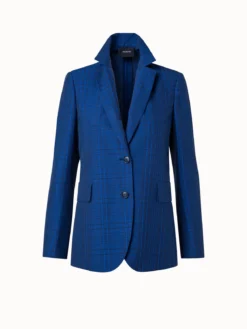 AKRIS Long Cotton Silk Seersucker Jacket -AKRIS Sales Store 741570 333dd3ec 0c65 480f b86f 09b044d1cd0a